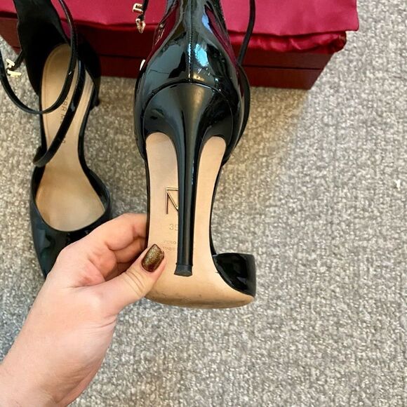 Tamara Mellon 90 mm heels size 9 patent leather - Picture 4 of 4